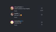 Reactions to Clairo's Grammy 2025 dress (Image via Instagram)